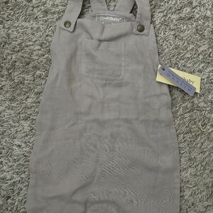 NWT L’ovedbaby 2T overalls organic muslin